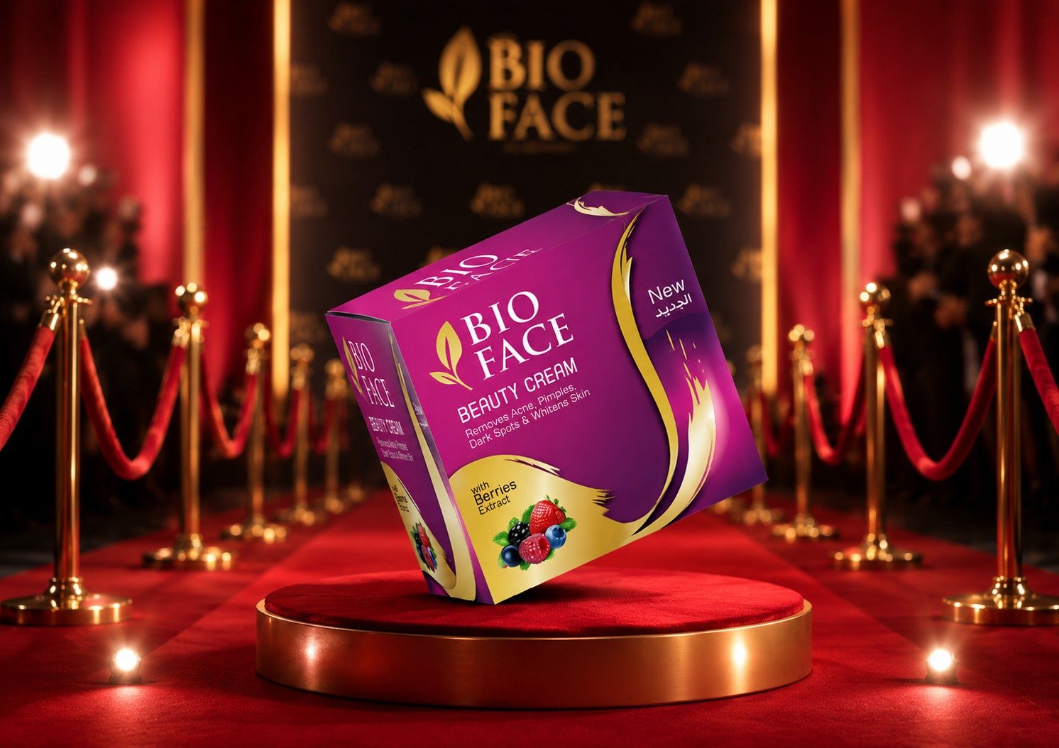 bio face beauty cream – with berries extract