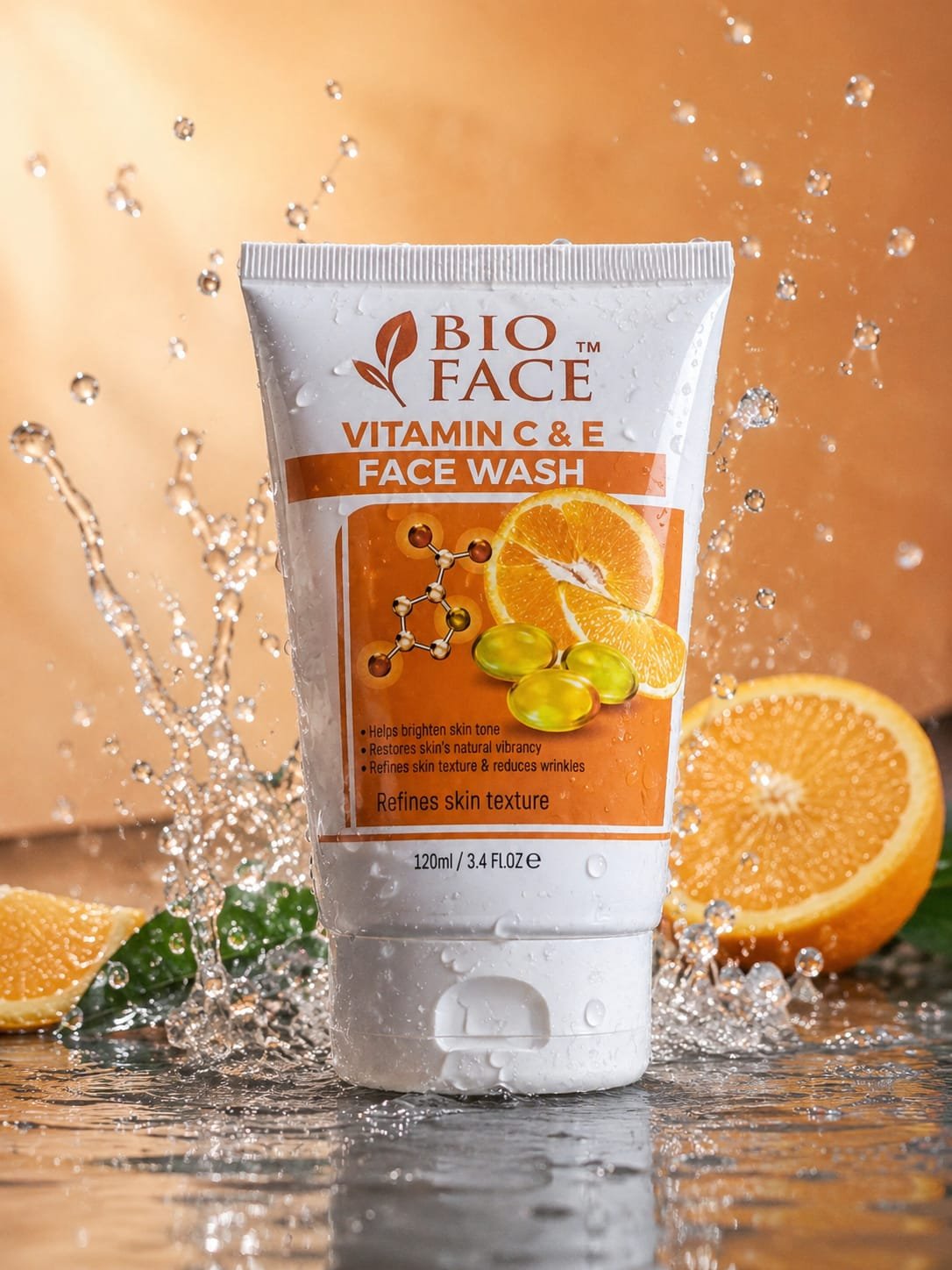 bio face vitamin c & e face wash bio face vitamin c & e face wash